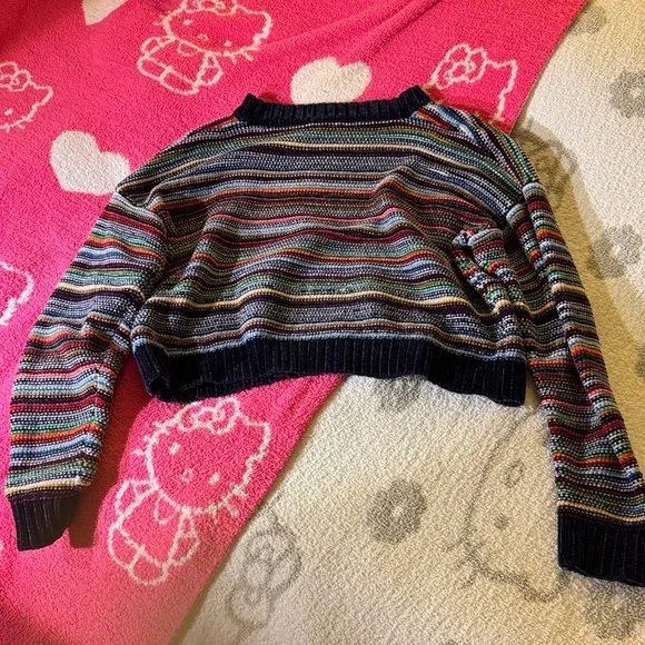 Forever 21 Colorful Striped Sweater - Picture 3 of 4